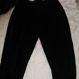 J Crew Mercantile Pull on Velvet Pants